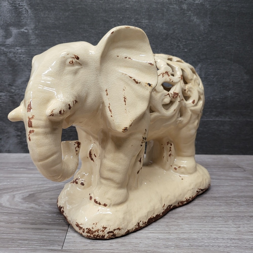 Elephant Statue Home Decor Ceramic Absolutely Beautiful 😍